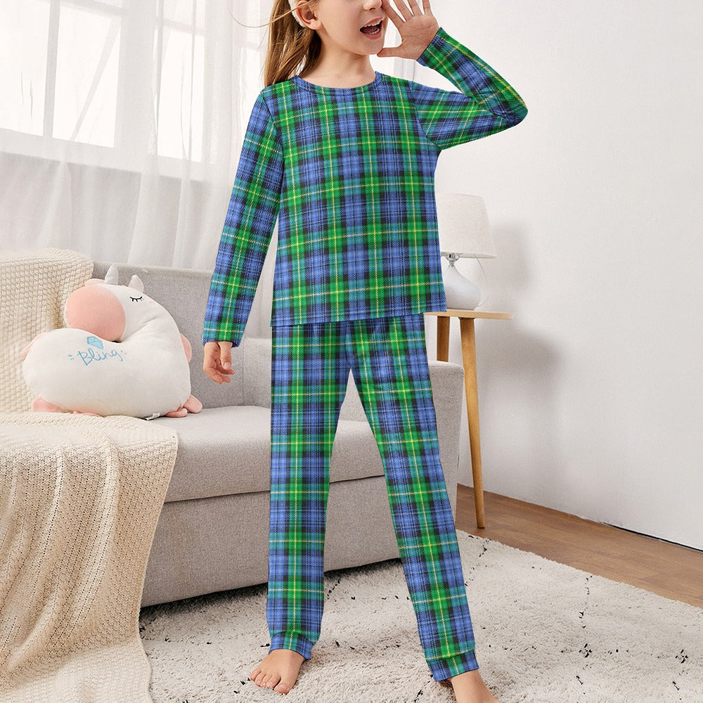 Clan Gordon Tartan Girl's Pajama suit