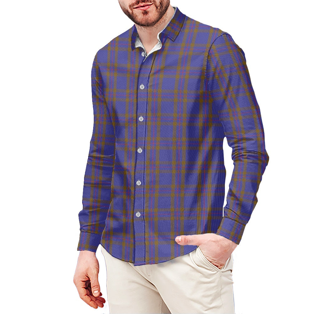 Clan Elliott Tartan long-sleeved shirt