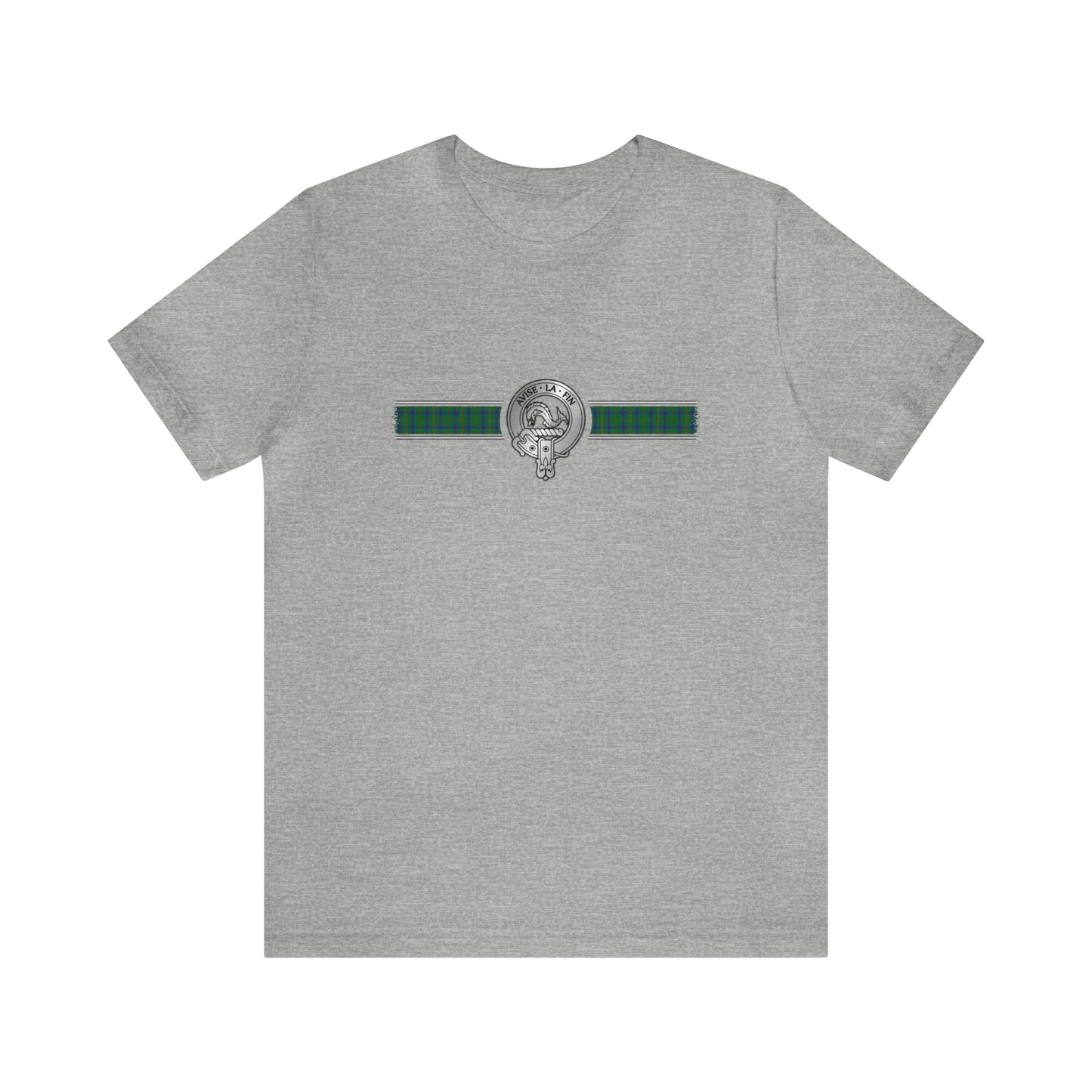 Clan Kennedy Crest & Tartan | Unisex T-Shirt