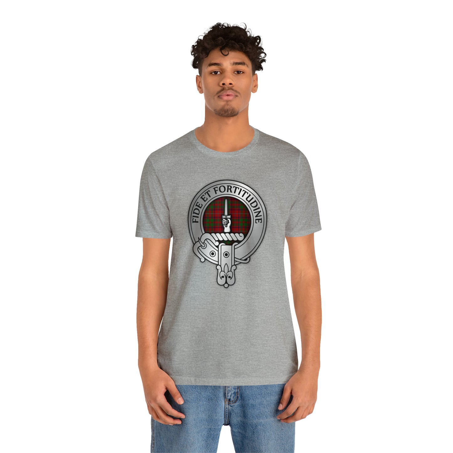 Clan Shaw Crest & Tartan | Unisex T-Shirt