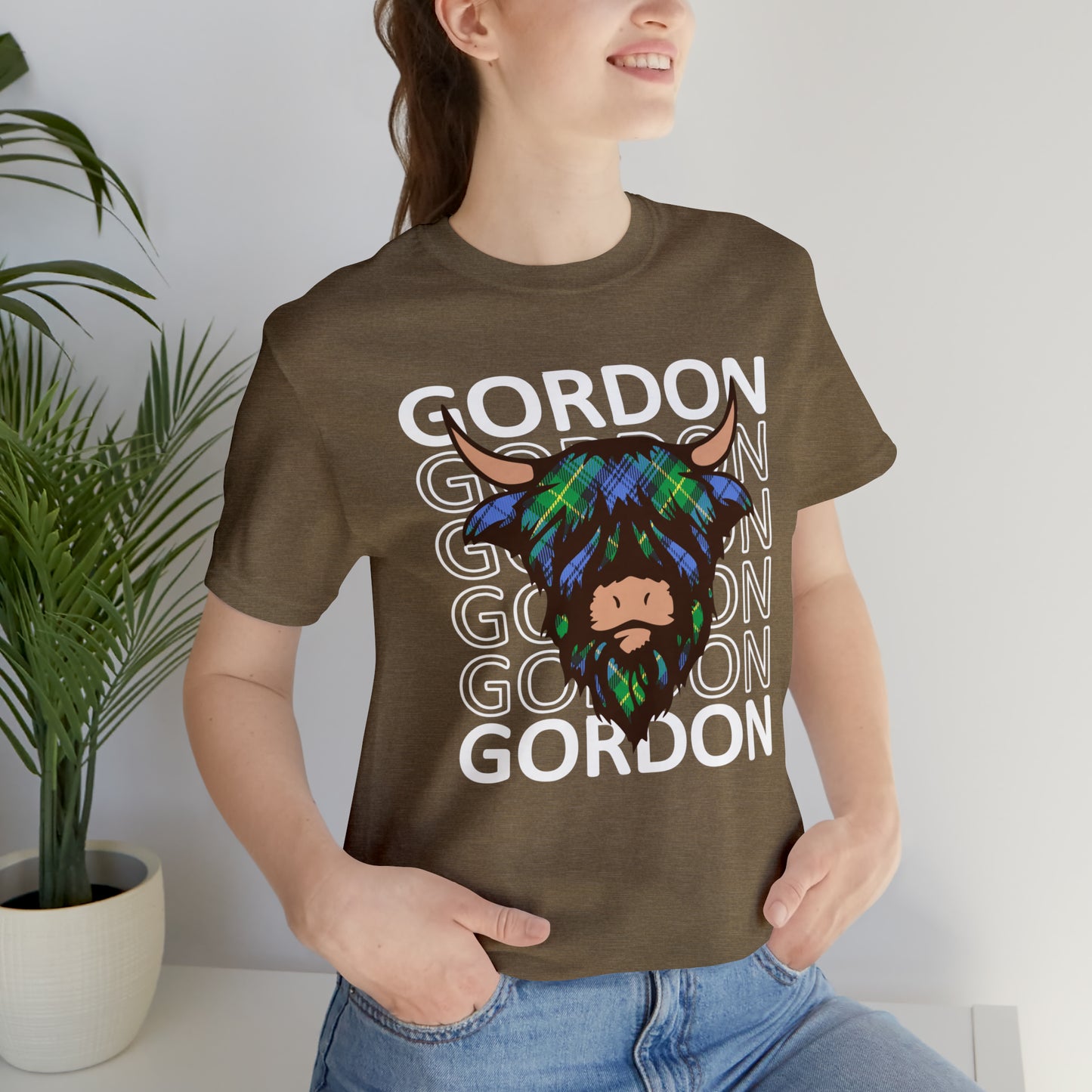 Clan Gordon | Hairy Coo | Unisex T-Shirt