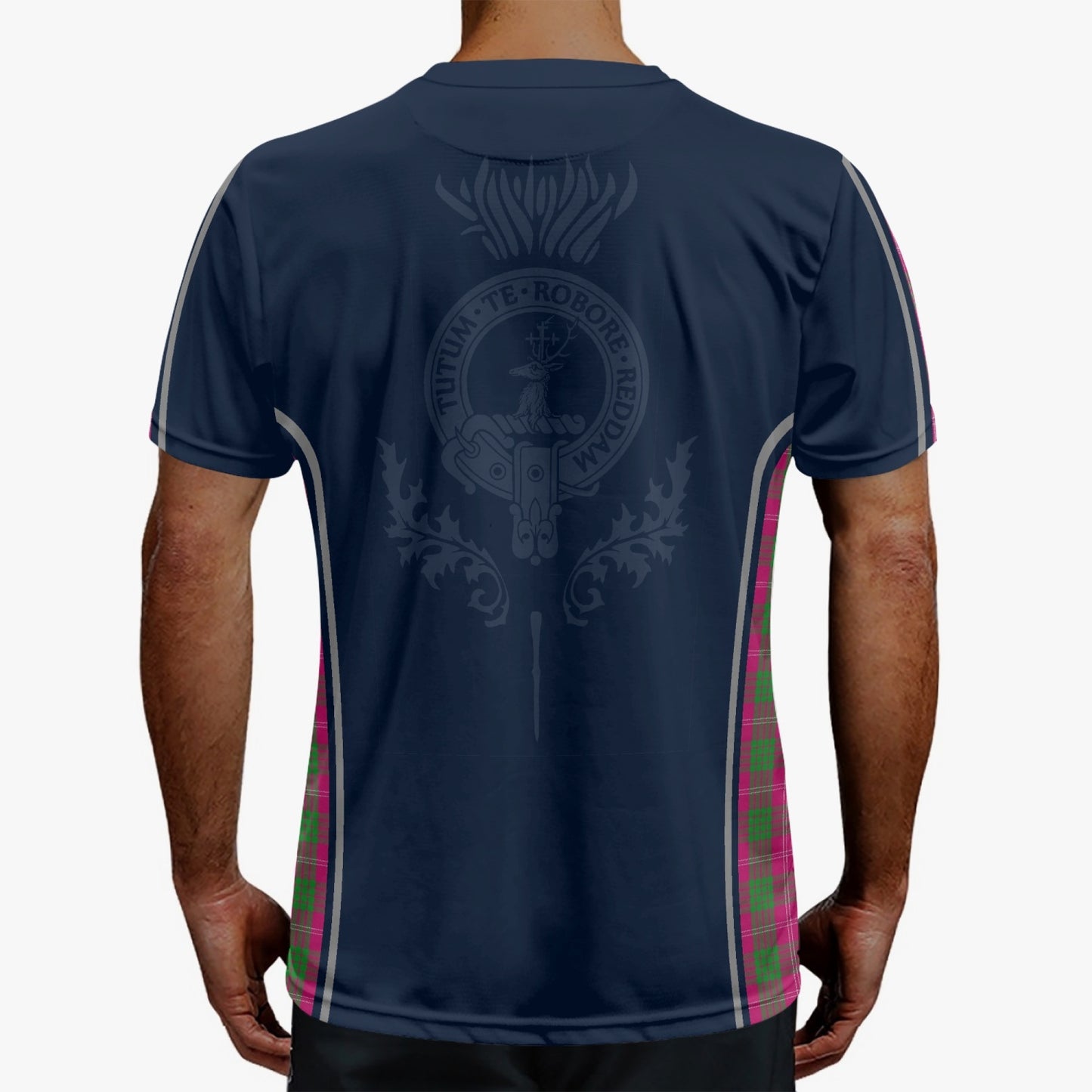 Clan Crawford Crest & Tartan Soccer Jersey