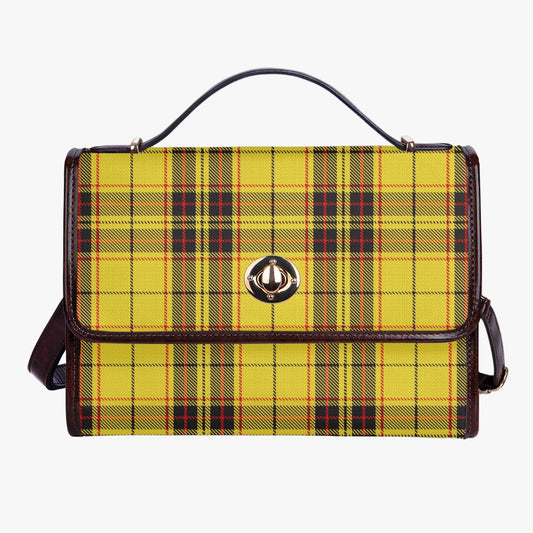 Clan MacLeod Leather Flap Satchel Bag