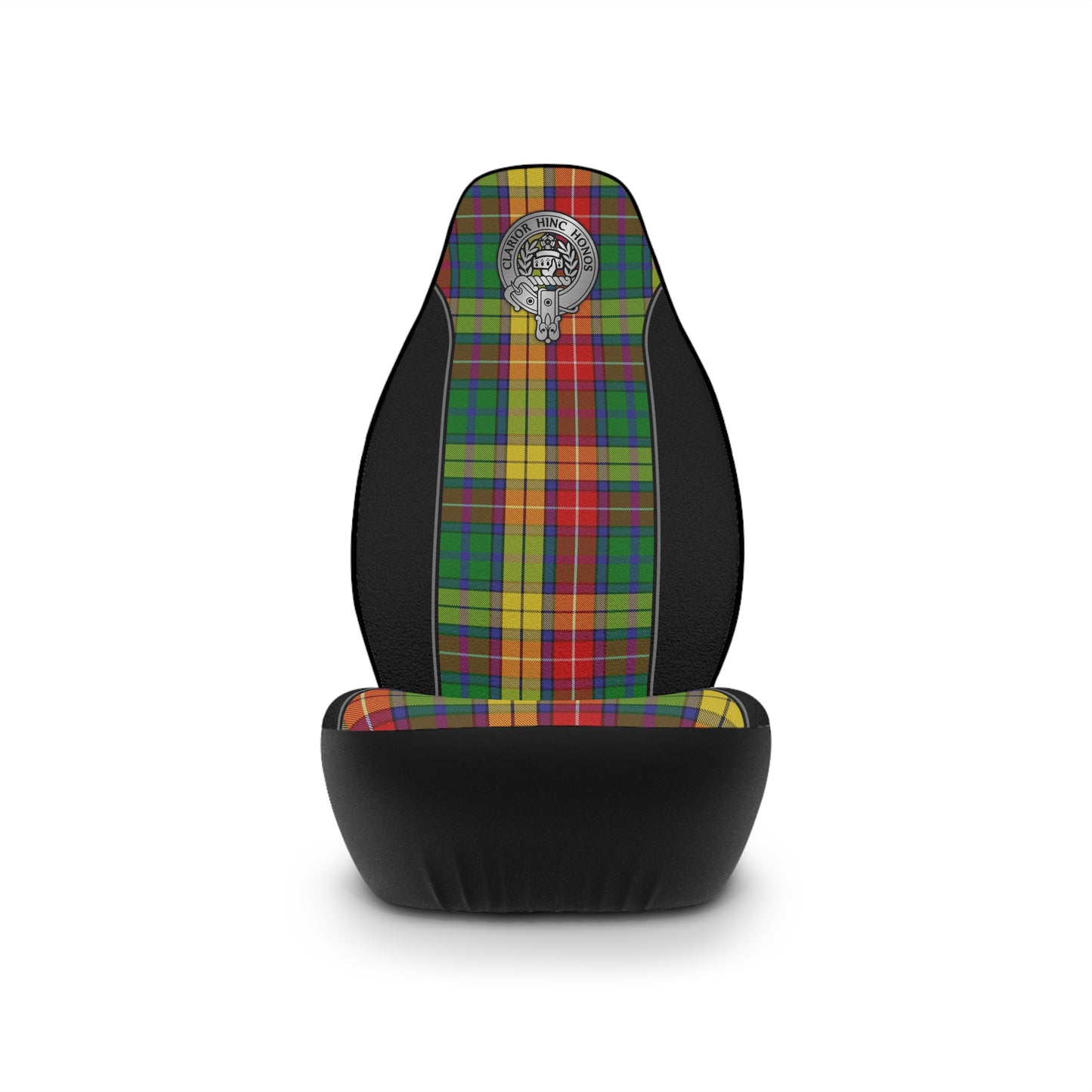 Clan Buchanan Crest & Tartan Car Seat Covers