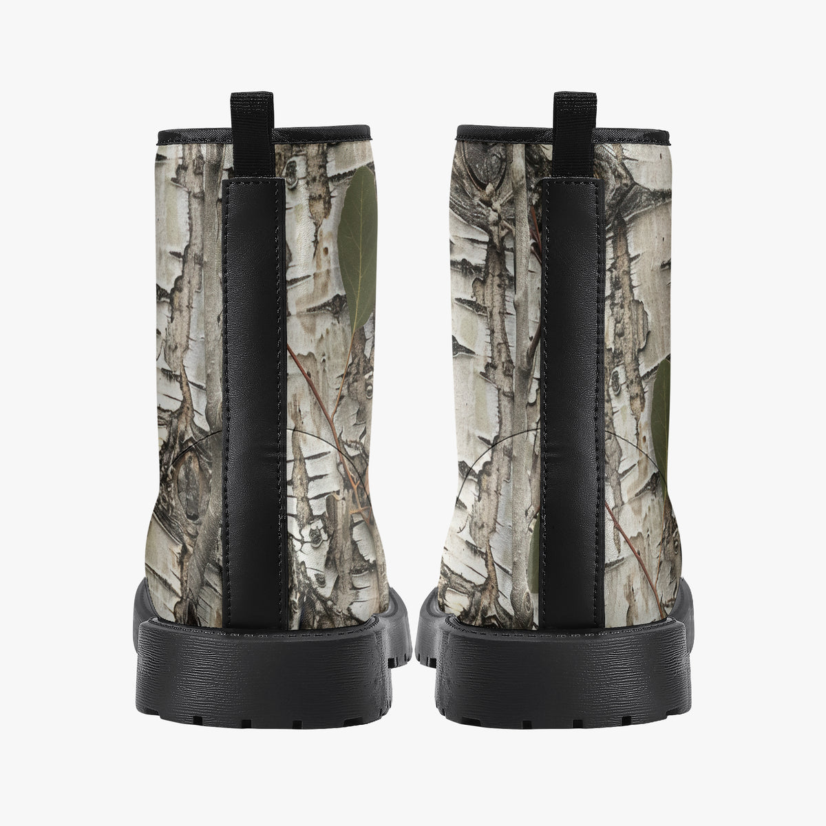 Aspen Bark - Hunting Camouflage - PU Leather Boots