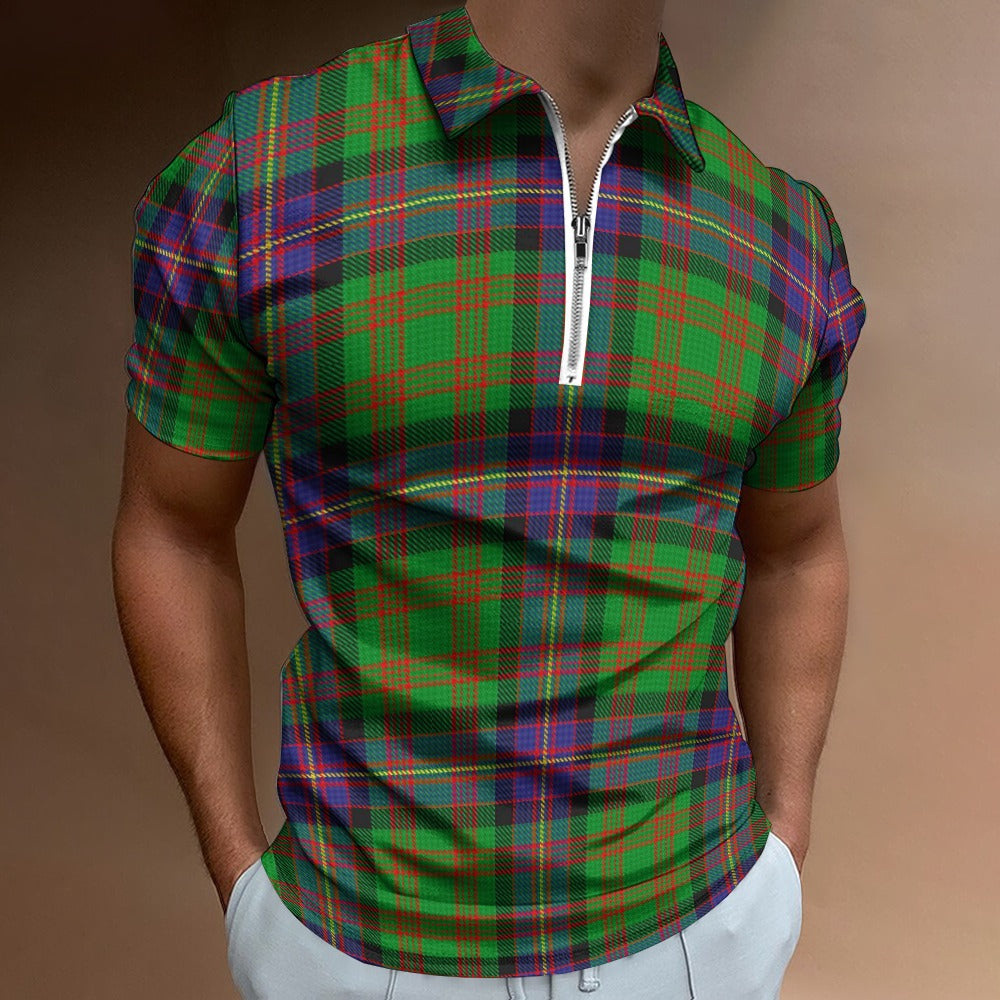 Clan Cochrane Tartan Short sleeve polo shirt