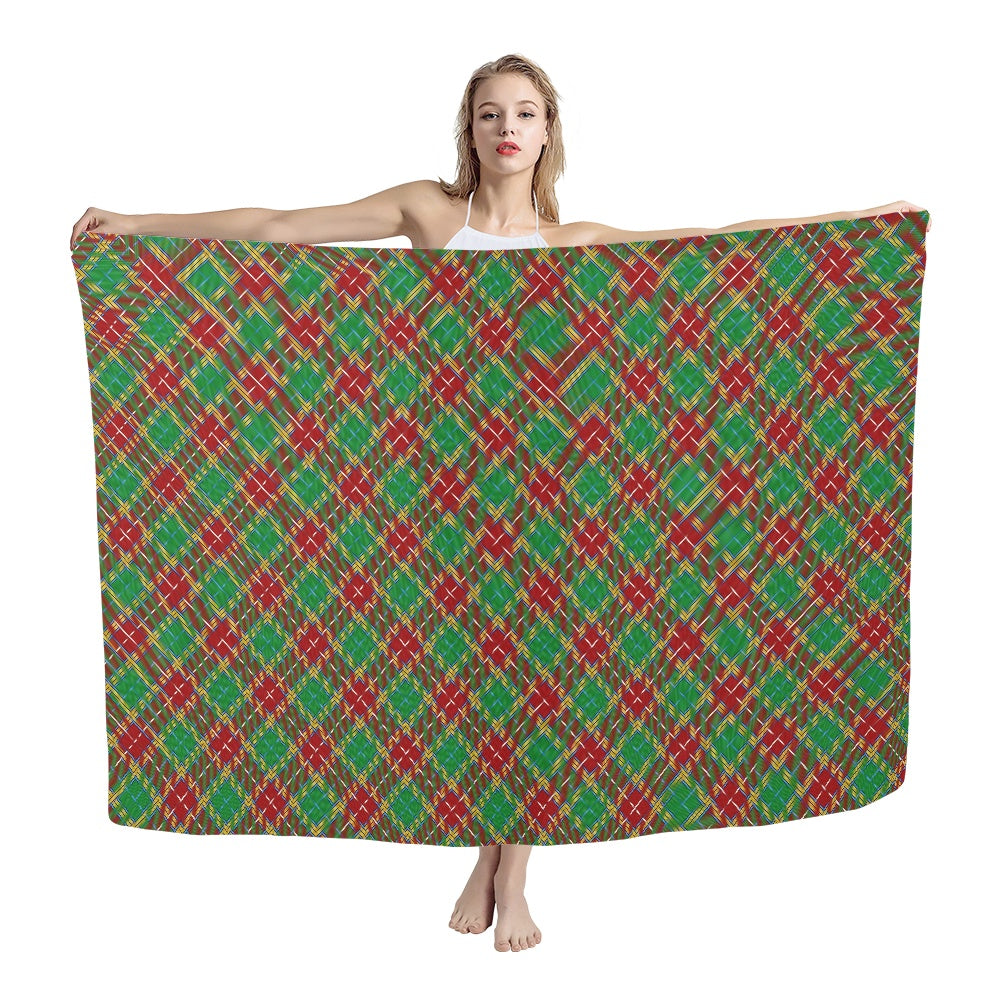 Clan Baxter Tartan Chiffon Scarf