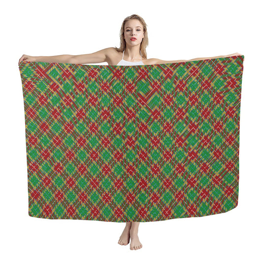 Clan Baxter Tartan Chiffon Scarf
