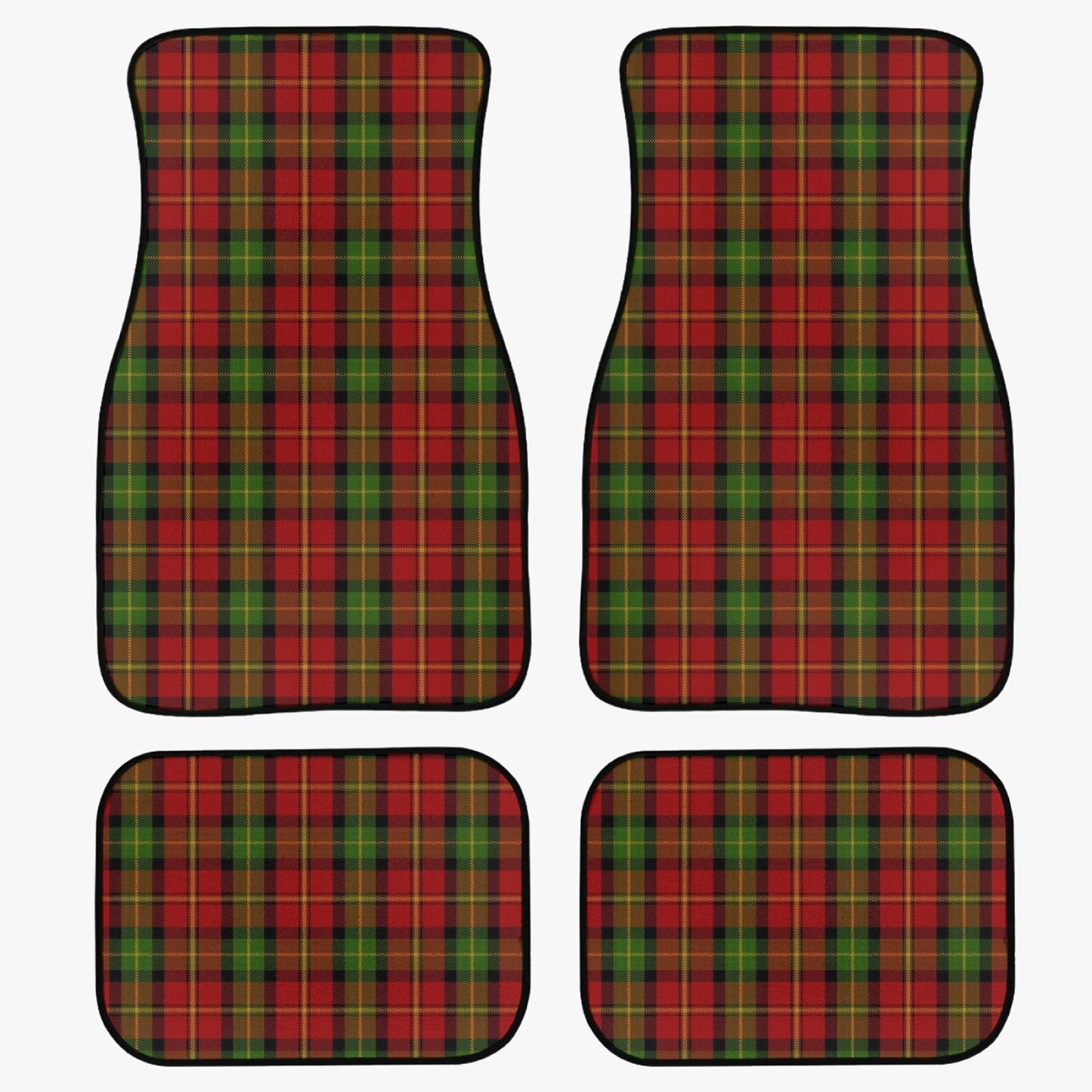 Clan Blackstock Tartan Car Floor Mats - 4Pcs