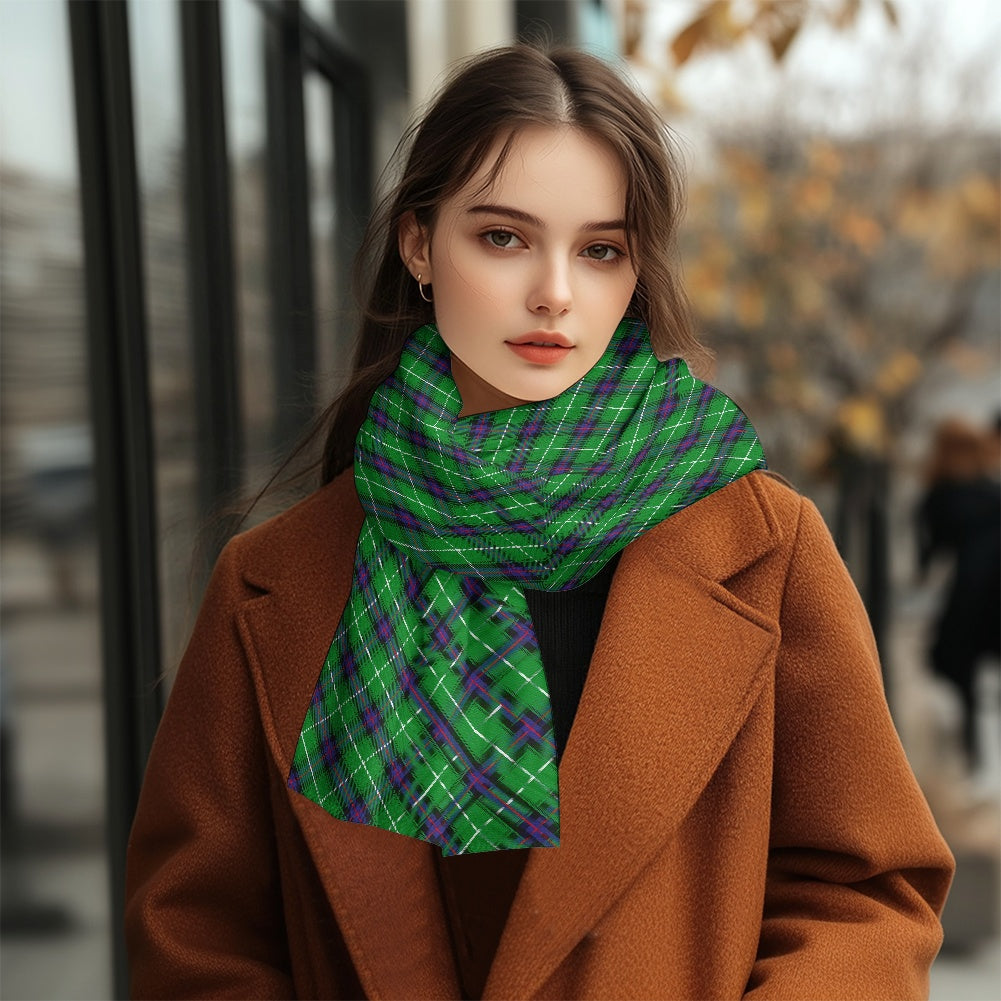 Clan MacDonald of the Isles Tartan Fluffy scarf