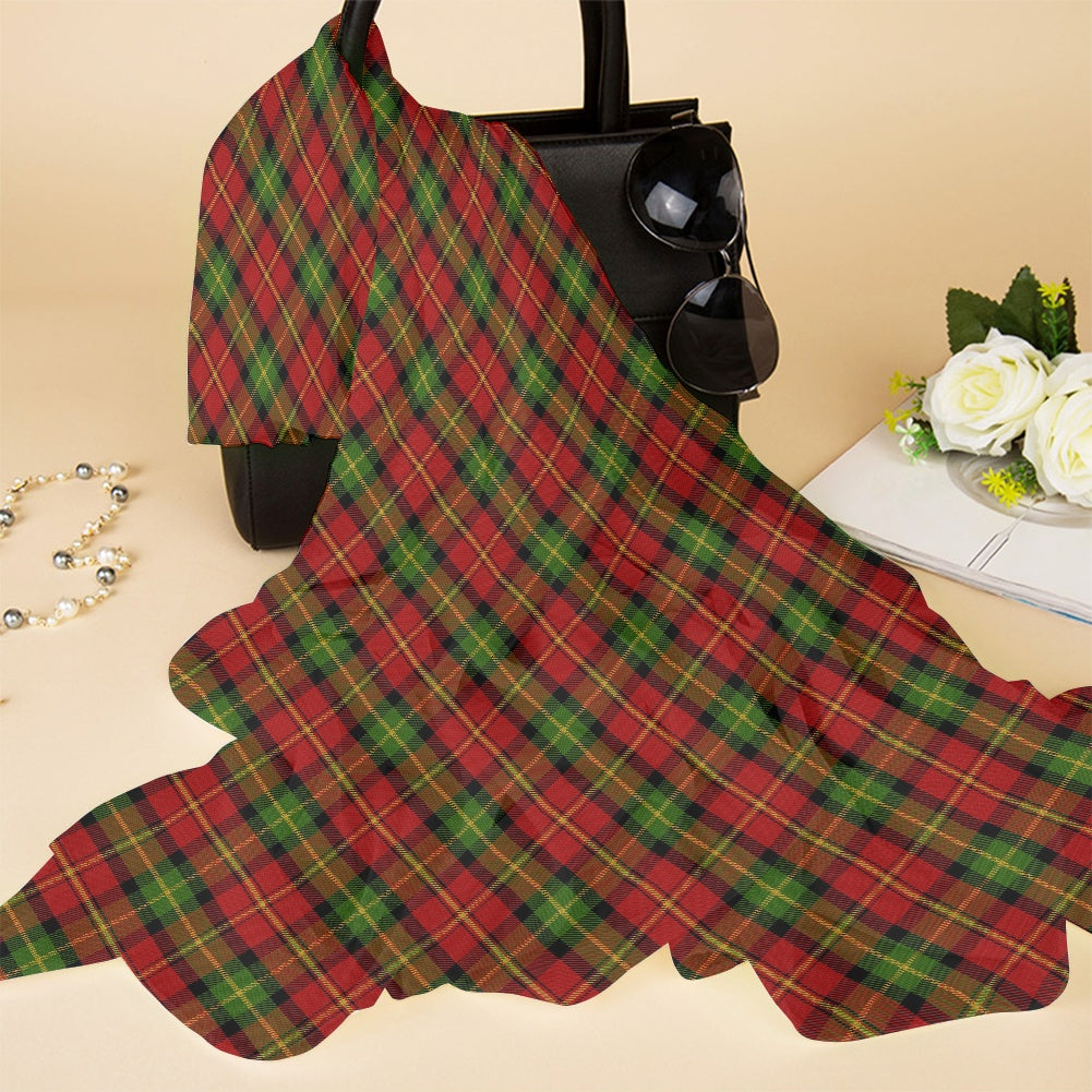 Clan Blackstock Tartan Bias Chiffon Scarf