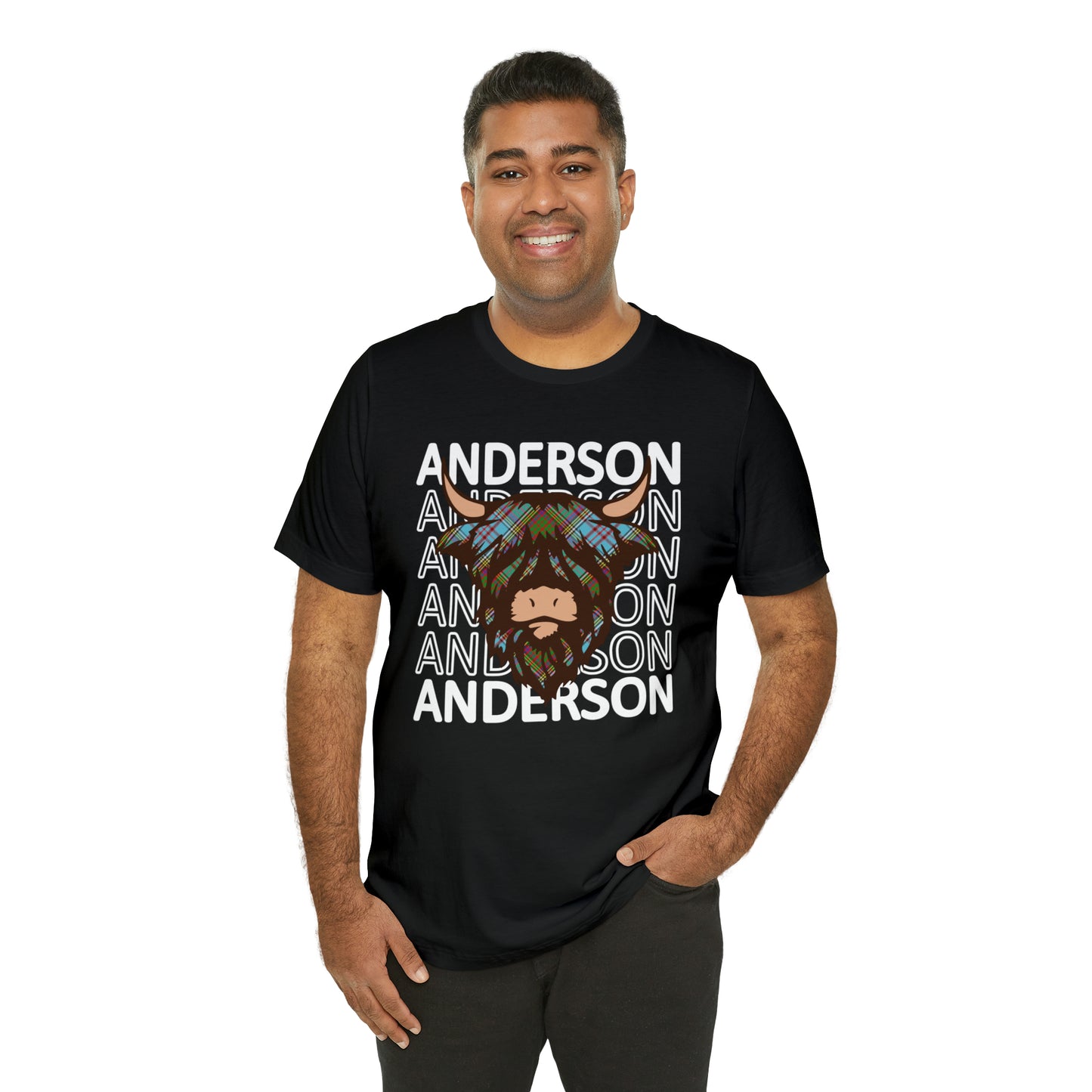 Clan Anderson | Hairy Coo | Unisex T-Shirt