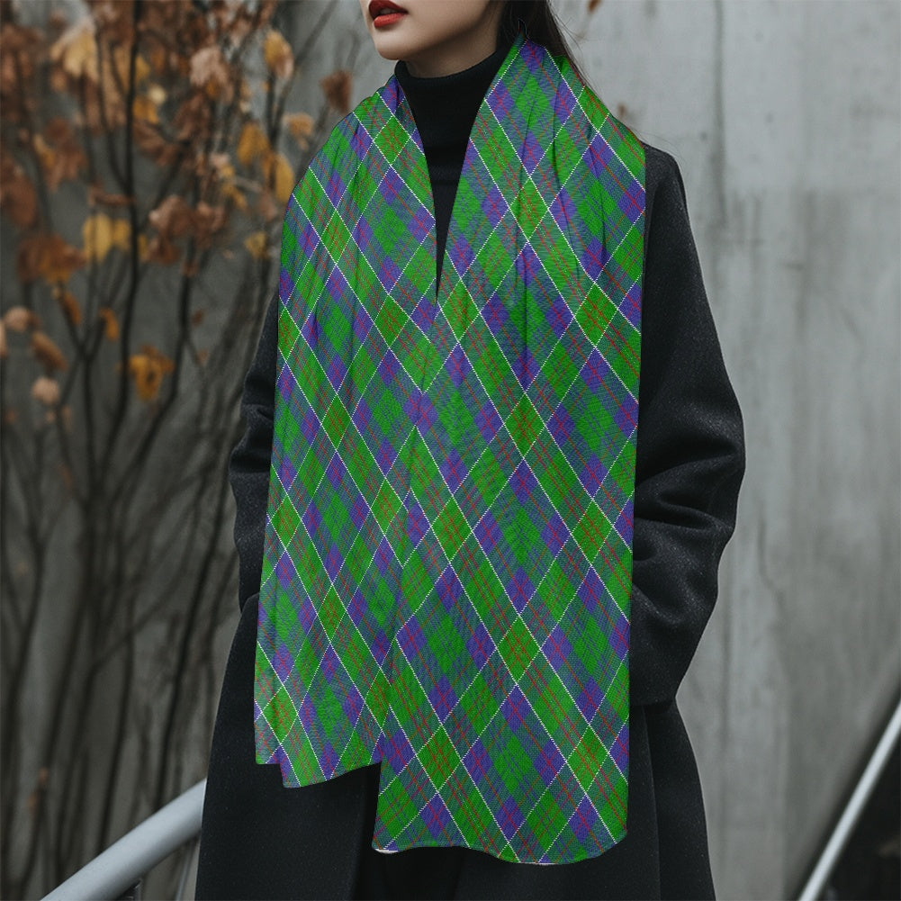 Clan Hunter Tartan Fluffy scarf