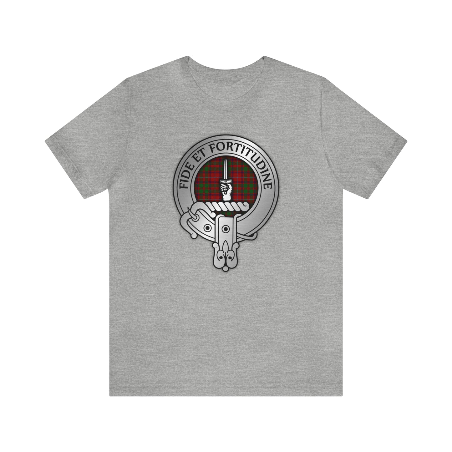 Clan Shaw Crest & Tartan | Unisex T-Shirt