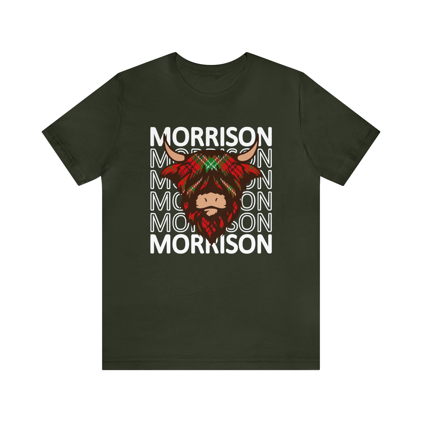 Clan Morrison | Hairy Coo | Unisex T-Shirt