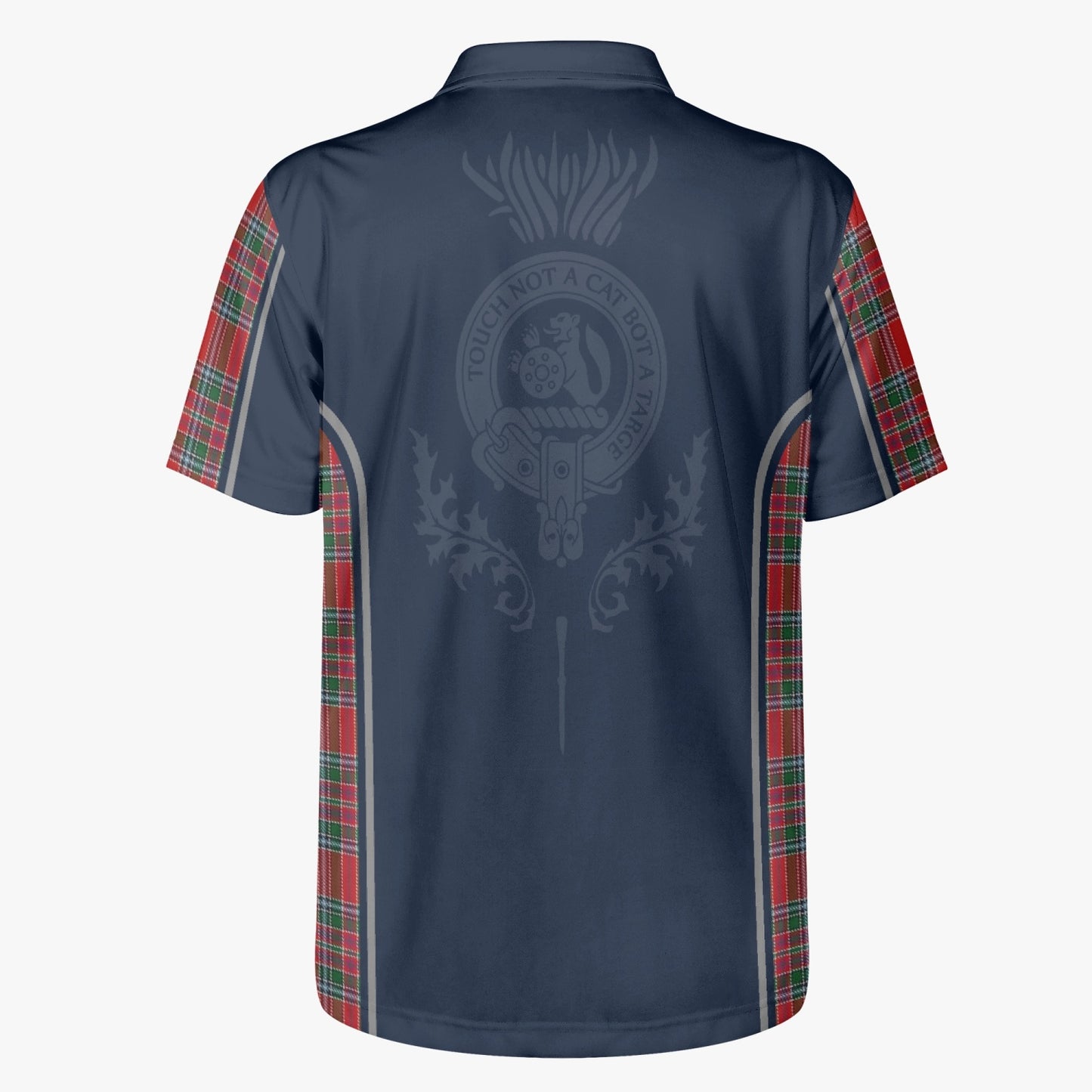 Clan MacBean | MacBain Crest & Tartan Polo Shirt