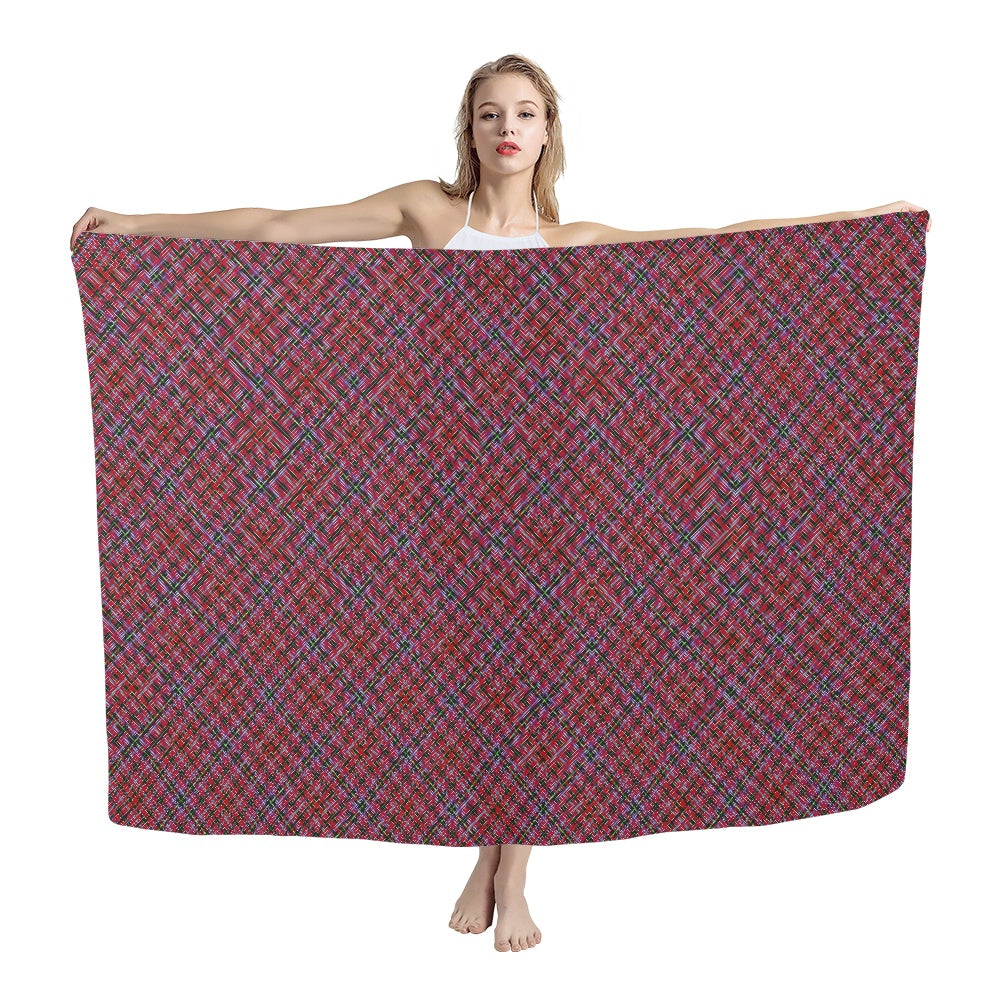 District - Aberdeen Tartan Bias Chiffon Scarf