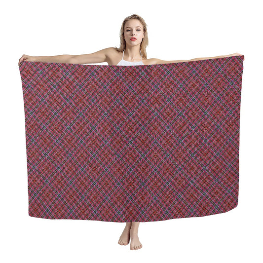 District - Aberdeen Tartan Bias Chiffon Scarf