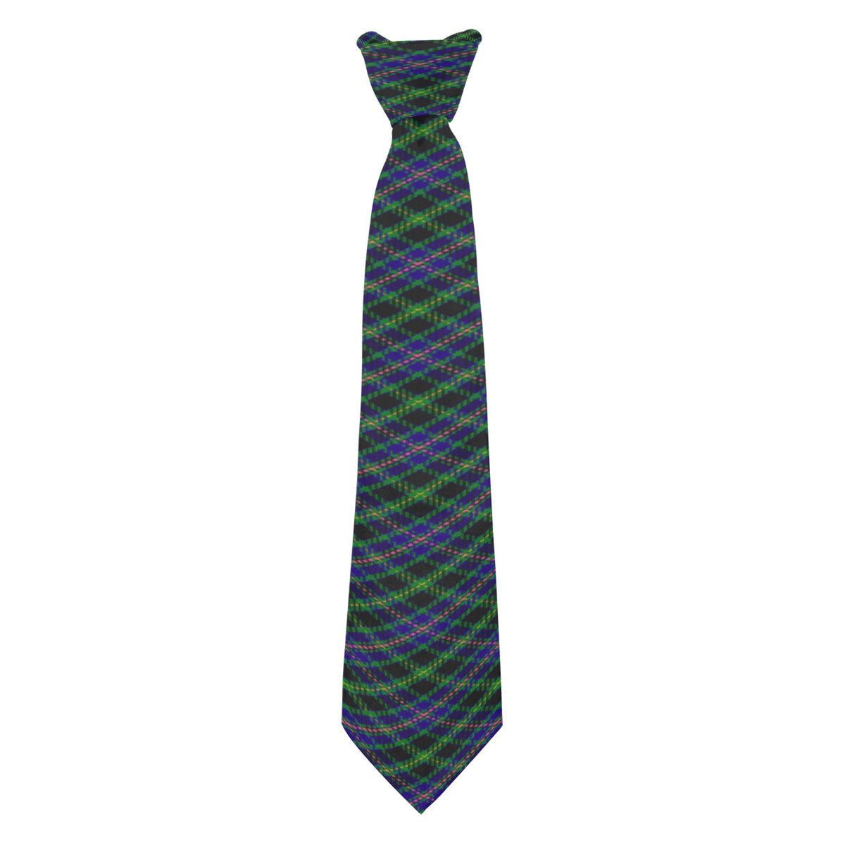 Irish County Offaly Tartan Necktie