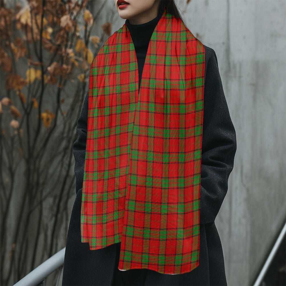 Clan Maxwell Tartan Fluffy scarf