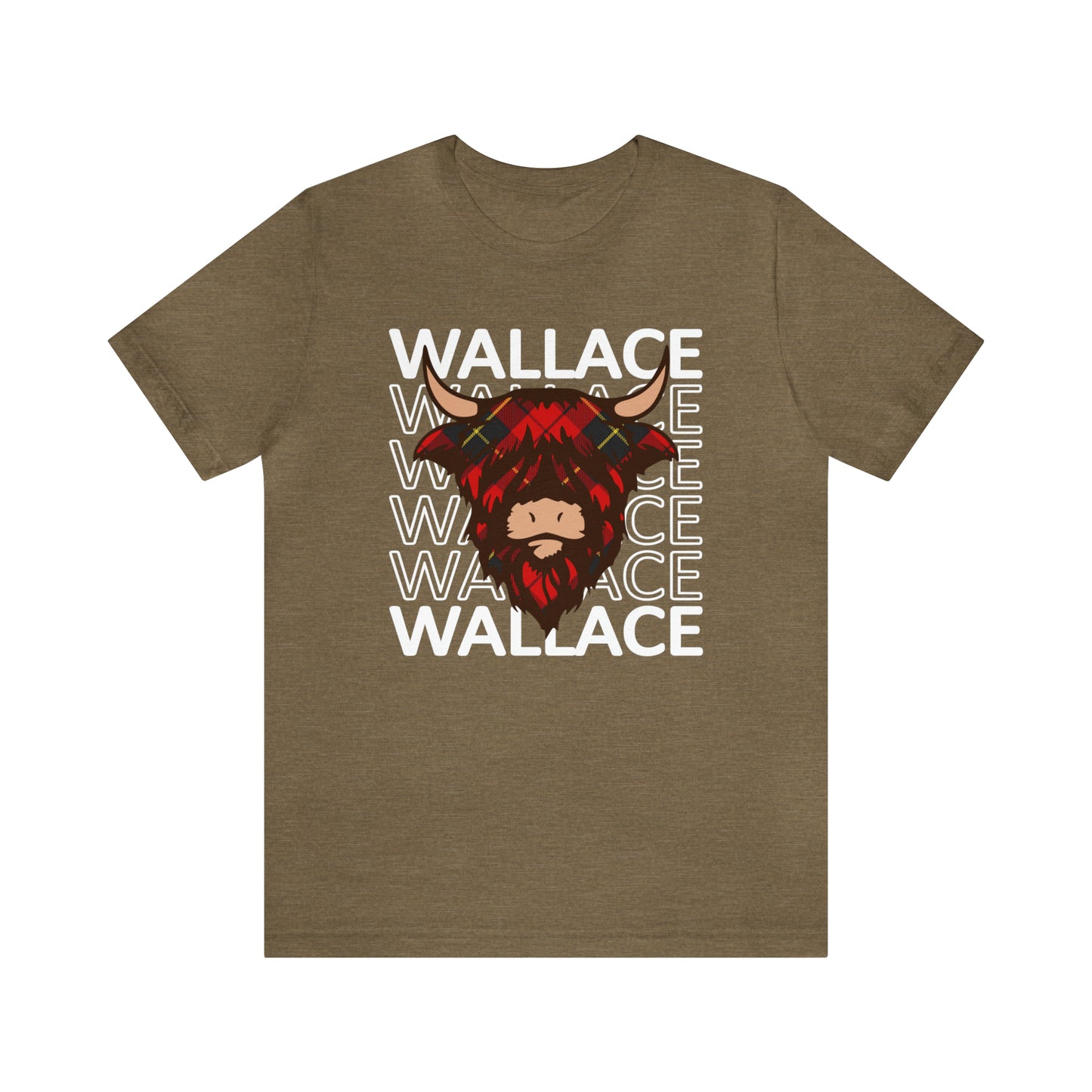 Clan Wallace | Hairy Coo | Unisex T-Shirt