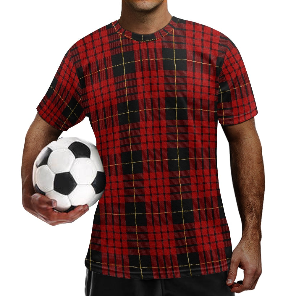 Clan MacQueen Tartan Football Shirt 4XL