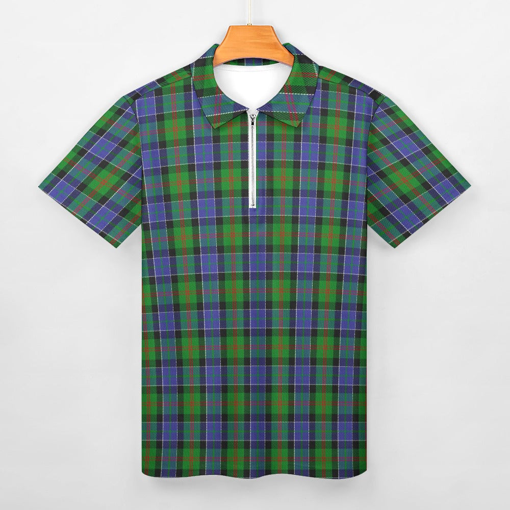 Clan Paterson Tartan Short sleeve polo shirt