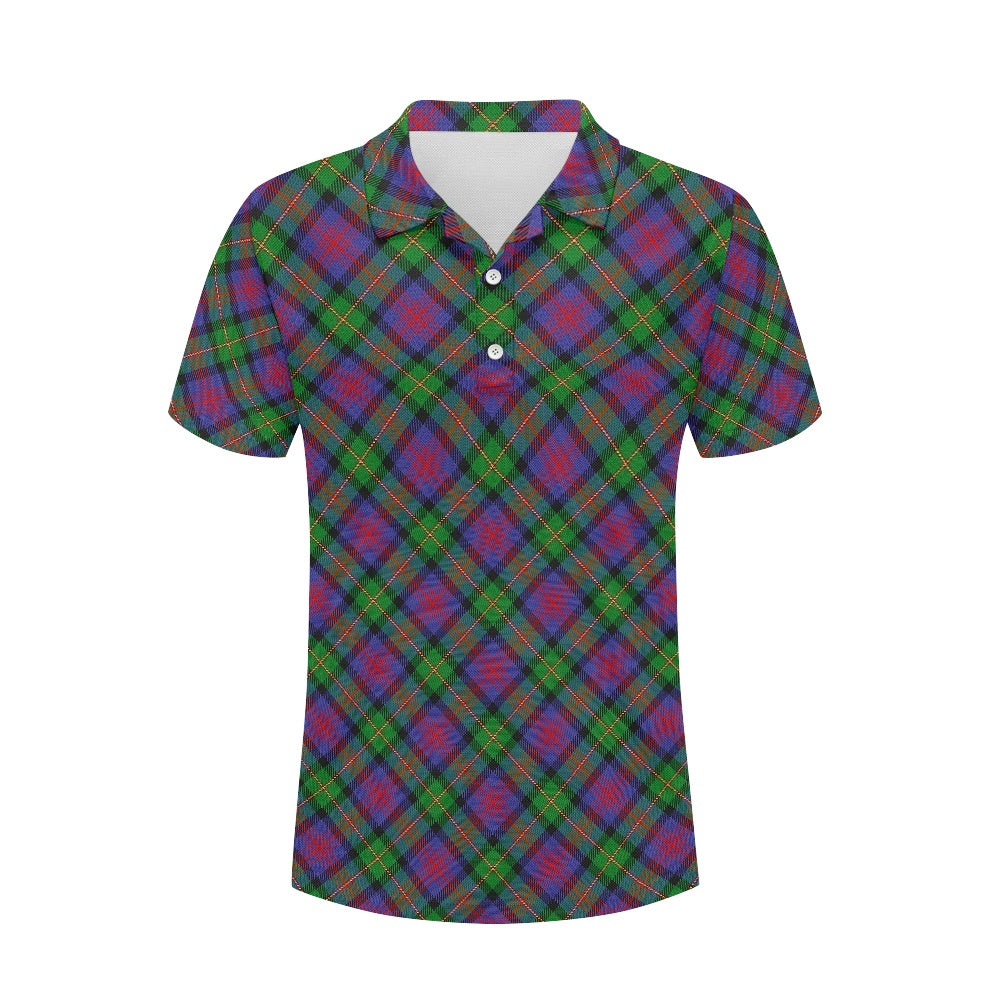 Clan Logan Tartan Polo Shirt