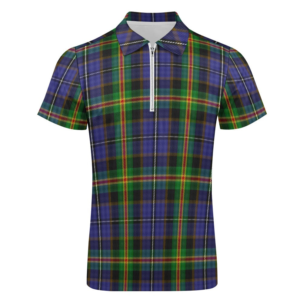 US State - Iowa Tartan Short sleeve polo shirt