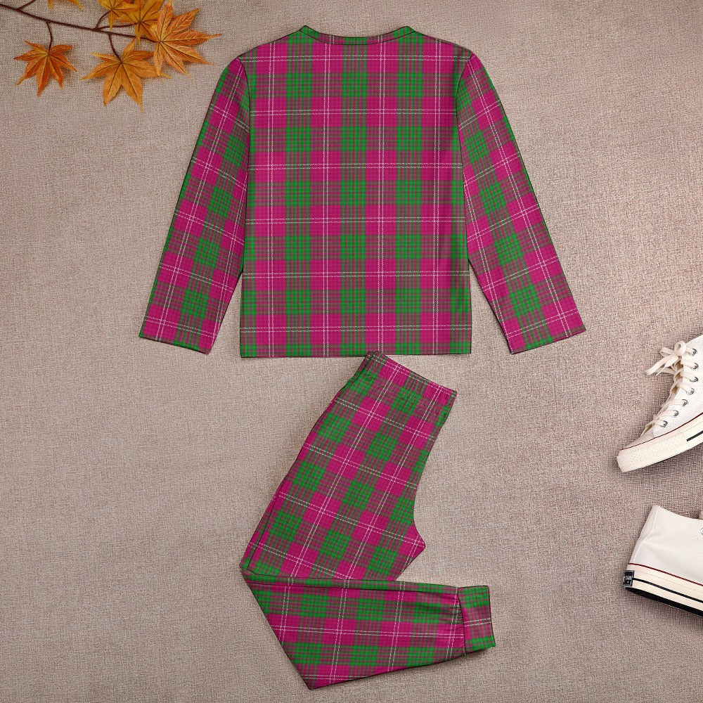 Clan Crawford Tartan Boy's Pajama suit