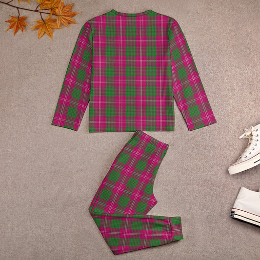 Clan Crawford Tartan Boy's Pajama suit