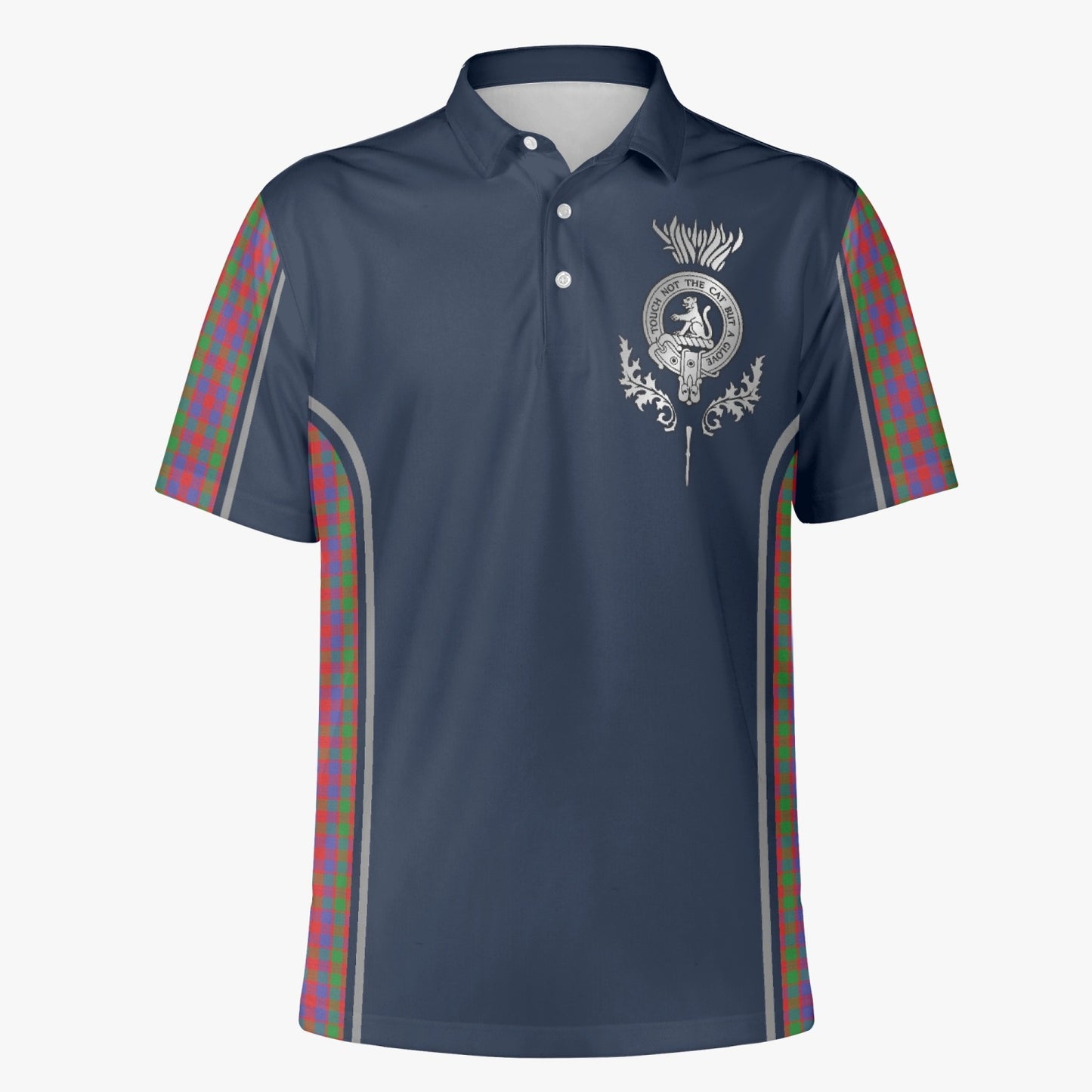 Clan MacGowan Crest & Tartan Polo Shirt