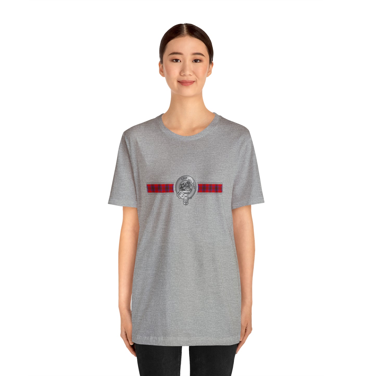 Clan Leslie Crest & Tartan | Unisex T-Shirt