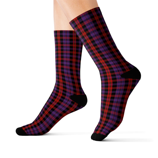 Clan Brown Tartan Socks