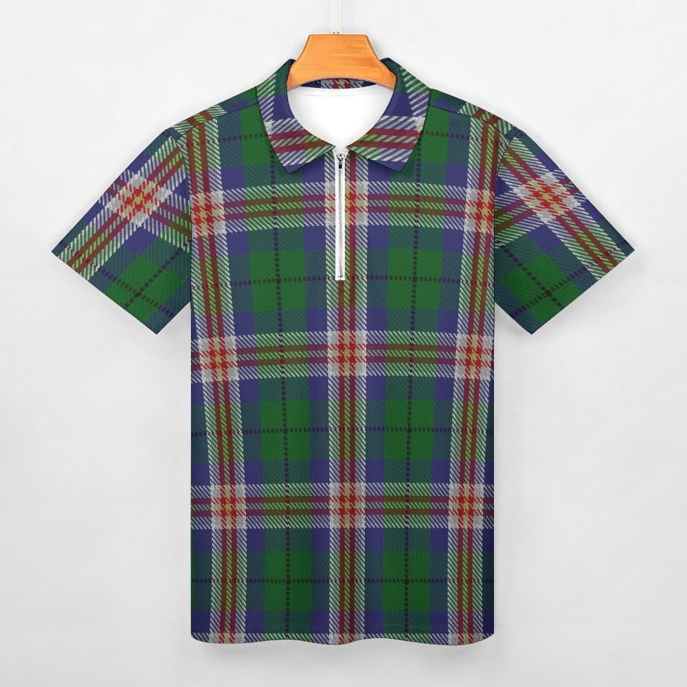 US State - Kentucky Tartan Short sleeve polo shirt