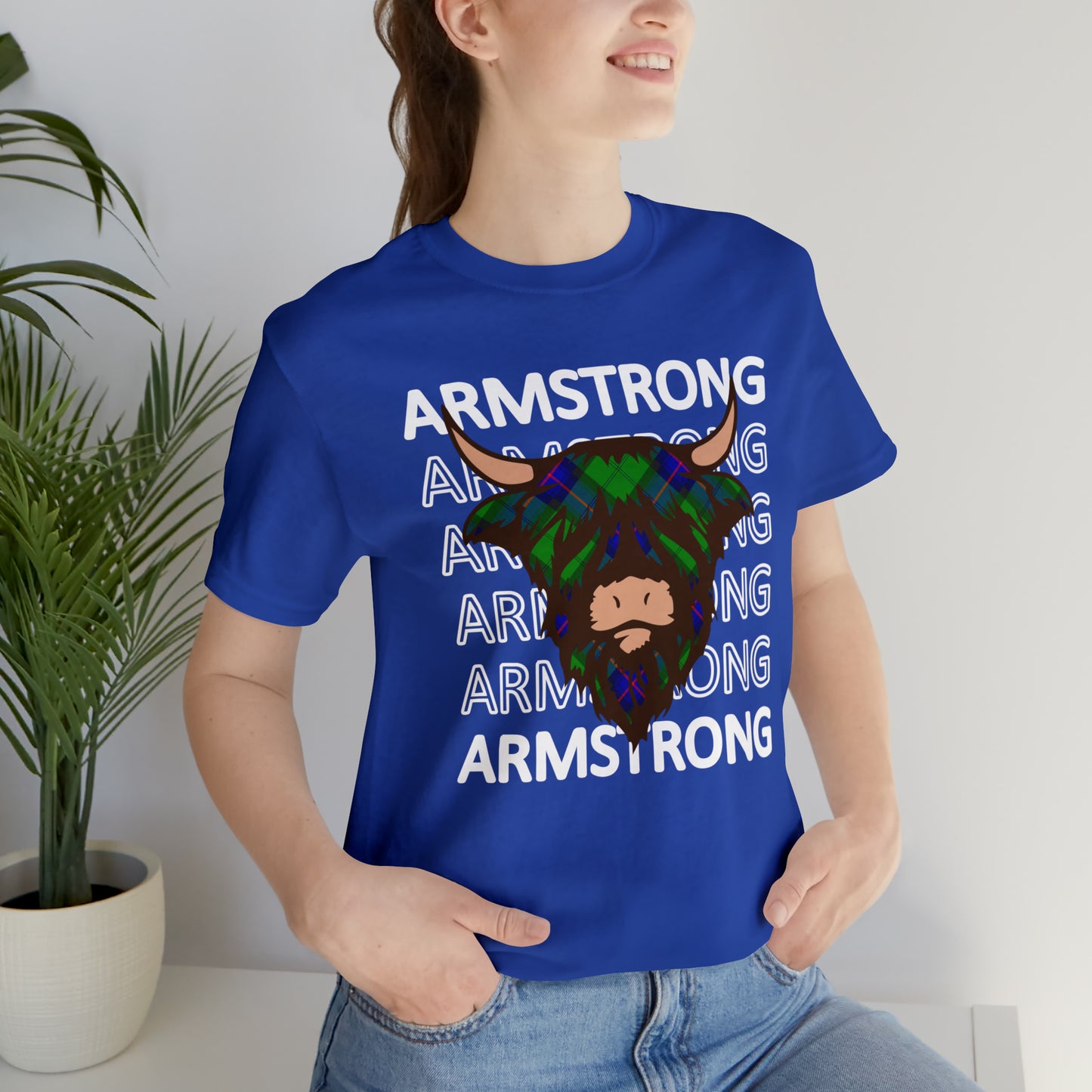 Clan Armstrong | Hairy Coo | Unisex T-Shirt