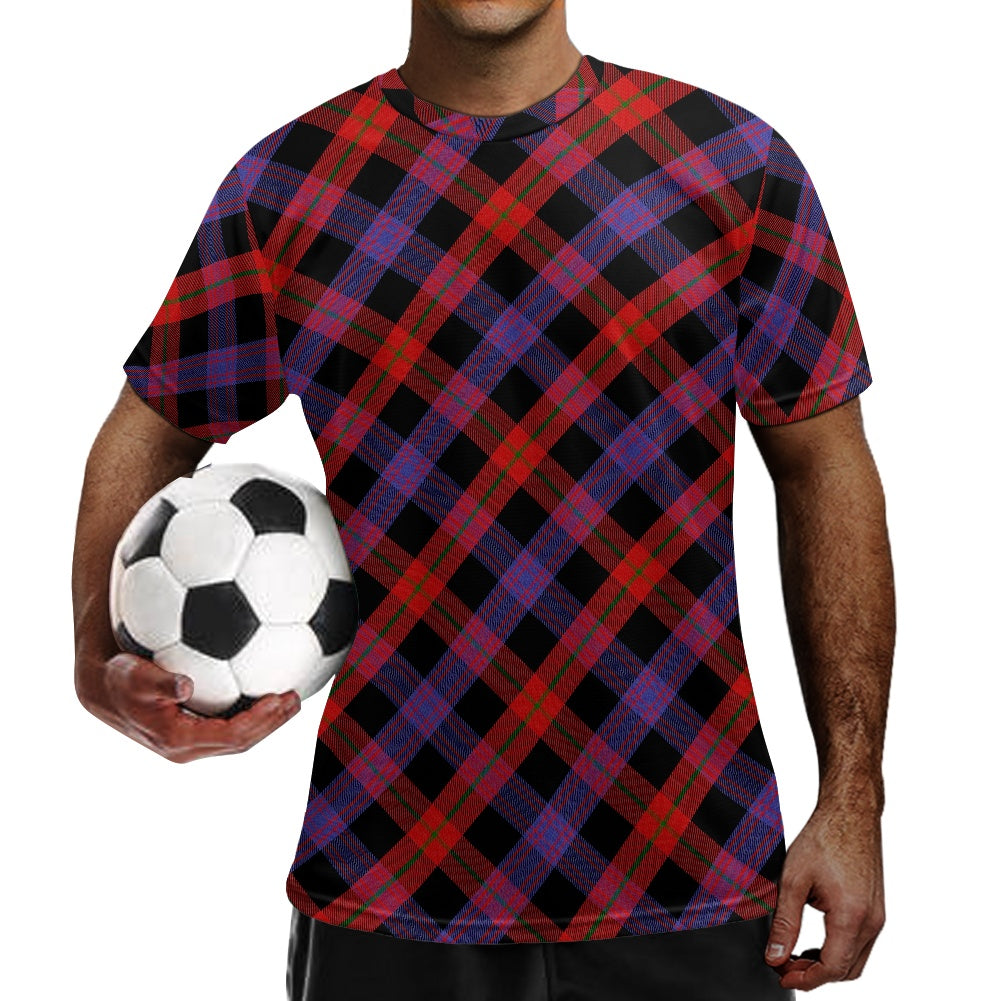 Clan Brown Tartan Football Shirt