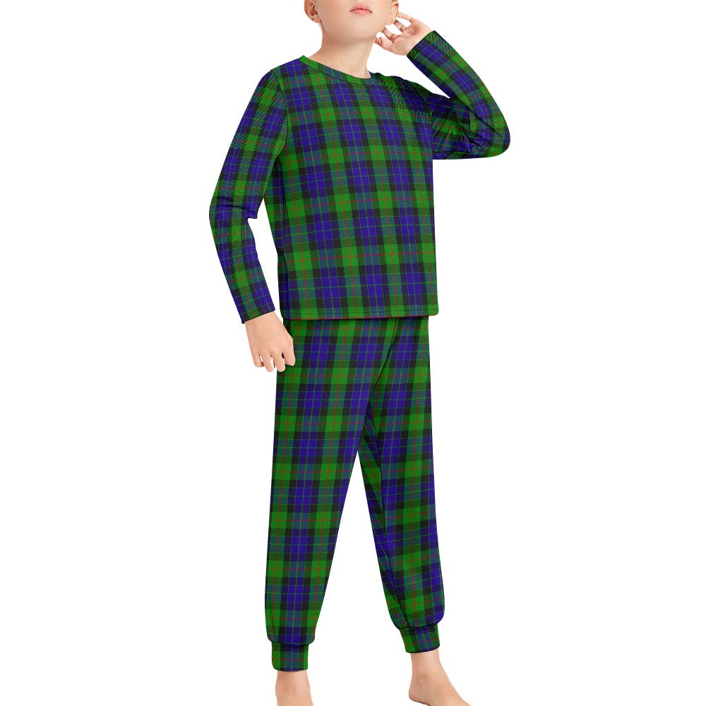 Clan Gunn Tartan Boy's Pajama suit