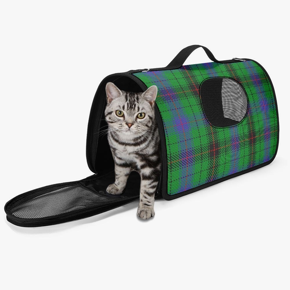 Clan Davidson Tartan Pet Carrier Bag