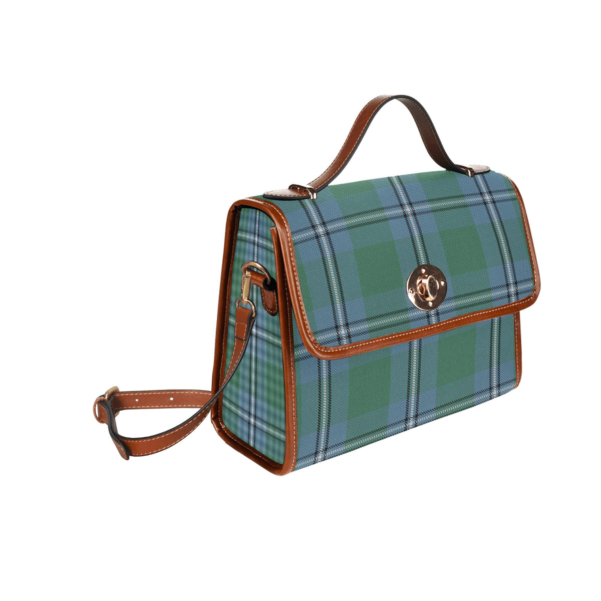 Clan Irvine of Drum Tartan Canvas Handbag
