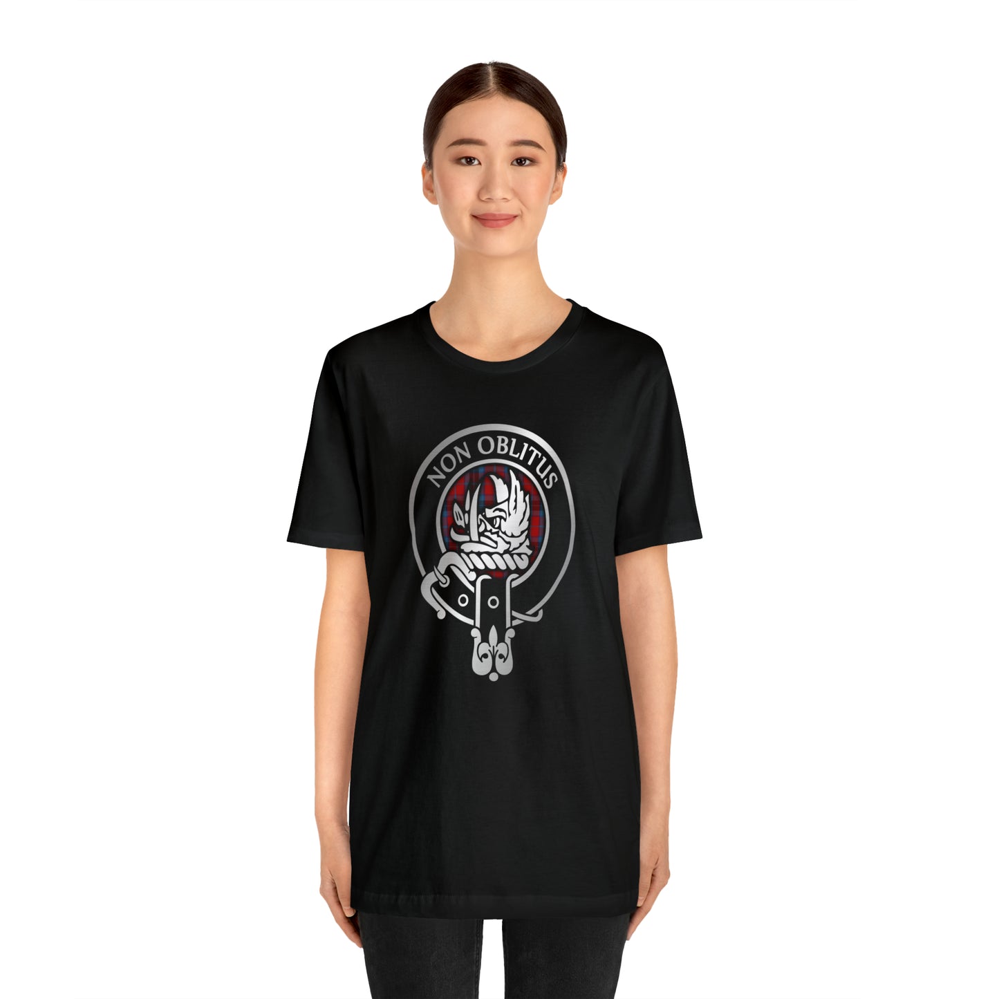 Clan MacTavish Crest & Tartan | Unisex T-Shirt