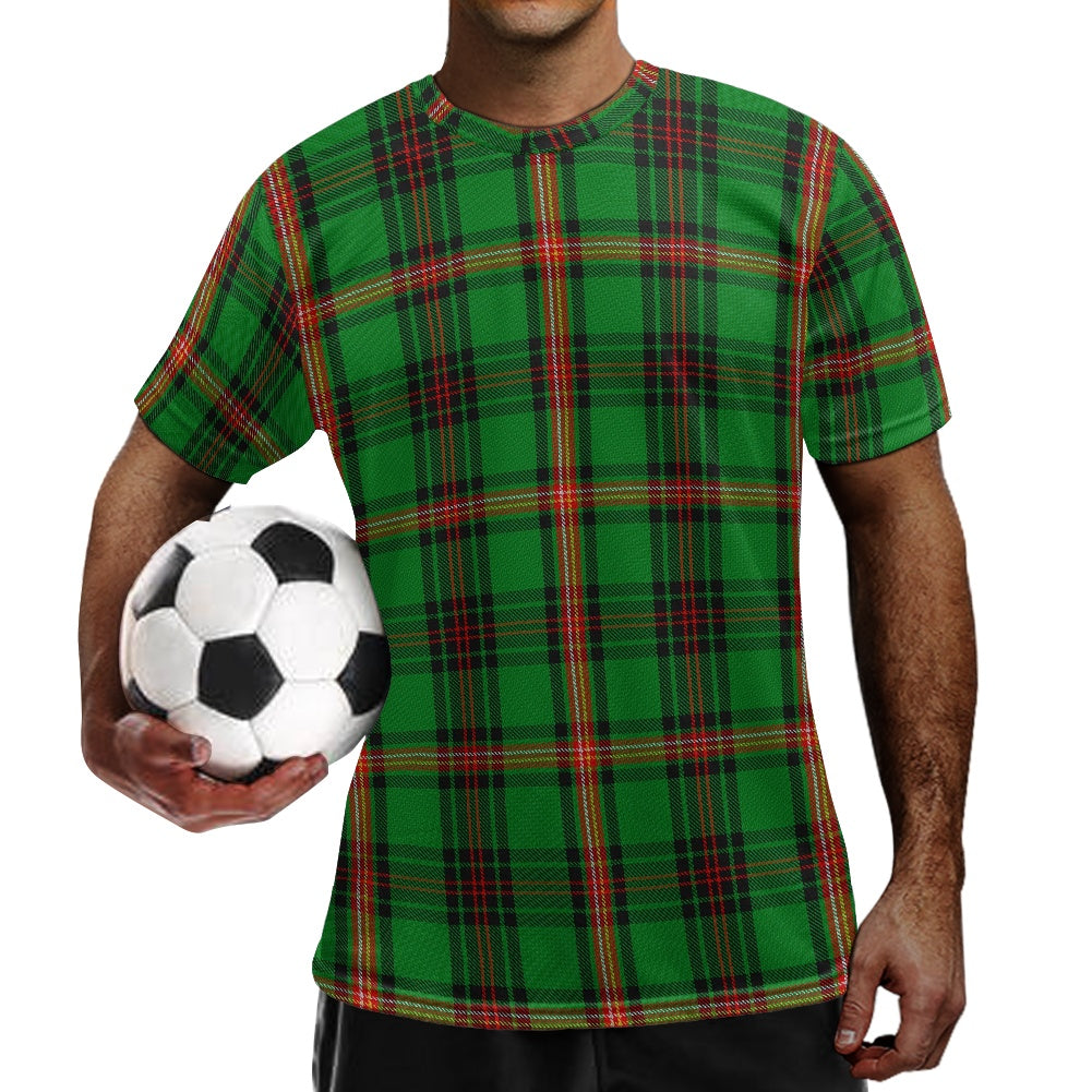 Clan Kinnear Tartan Football Shirt