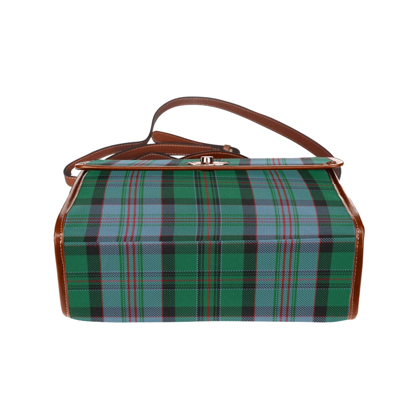 Irish County Munster Tartan Canvas Handbag