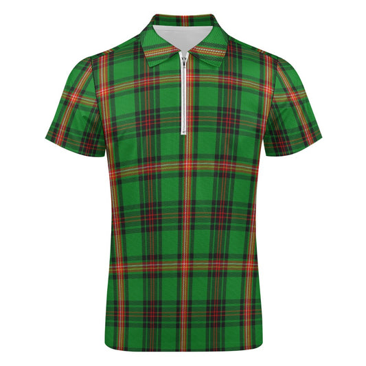 Clan Kinnear Tartan Short sleeve polo shirt