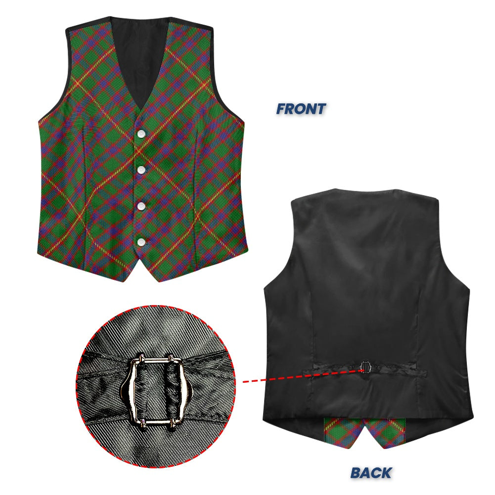 Clan Hall Tartan Suit vest jacket