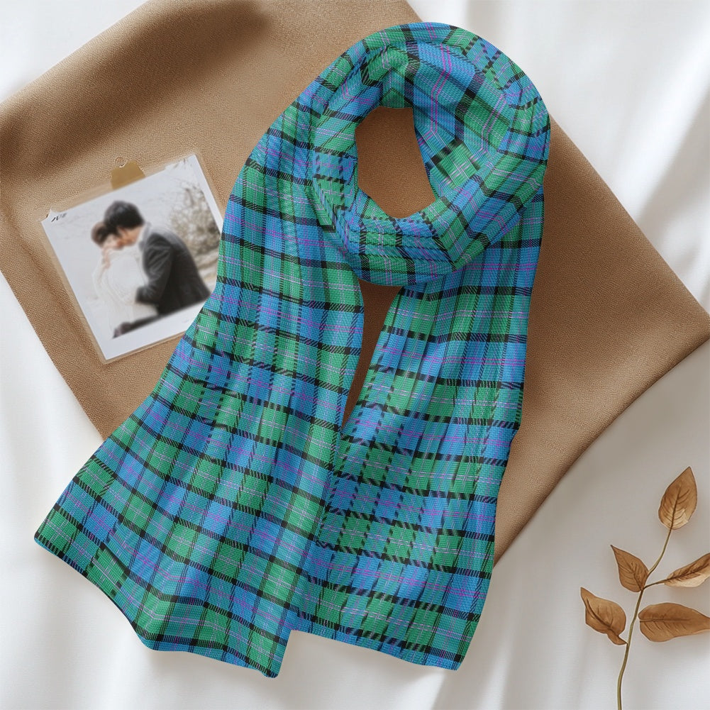 Clan MacThomas Tartan Fluffy scarf