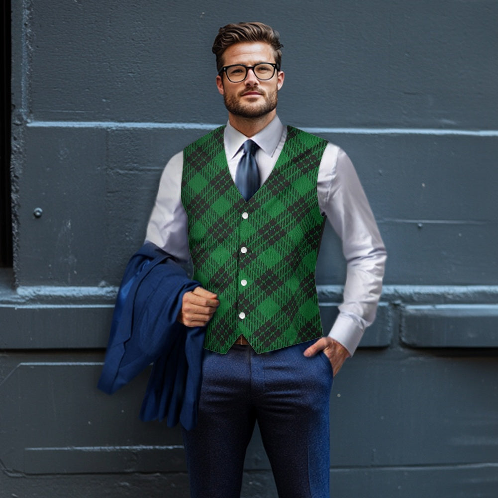 Clan Graham Tartan Suit vest jacket