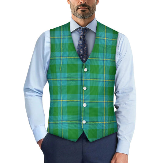 Clan Irving Tartan Waistcoat