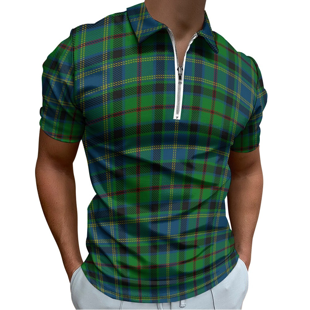 US State - Pennsylvania Tartan Short sleeve polo shirt