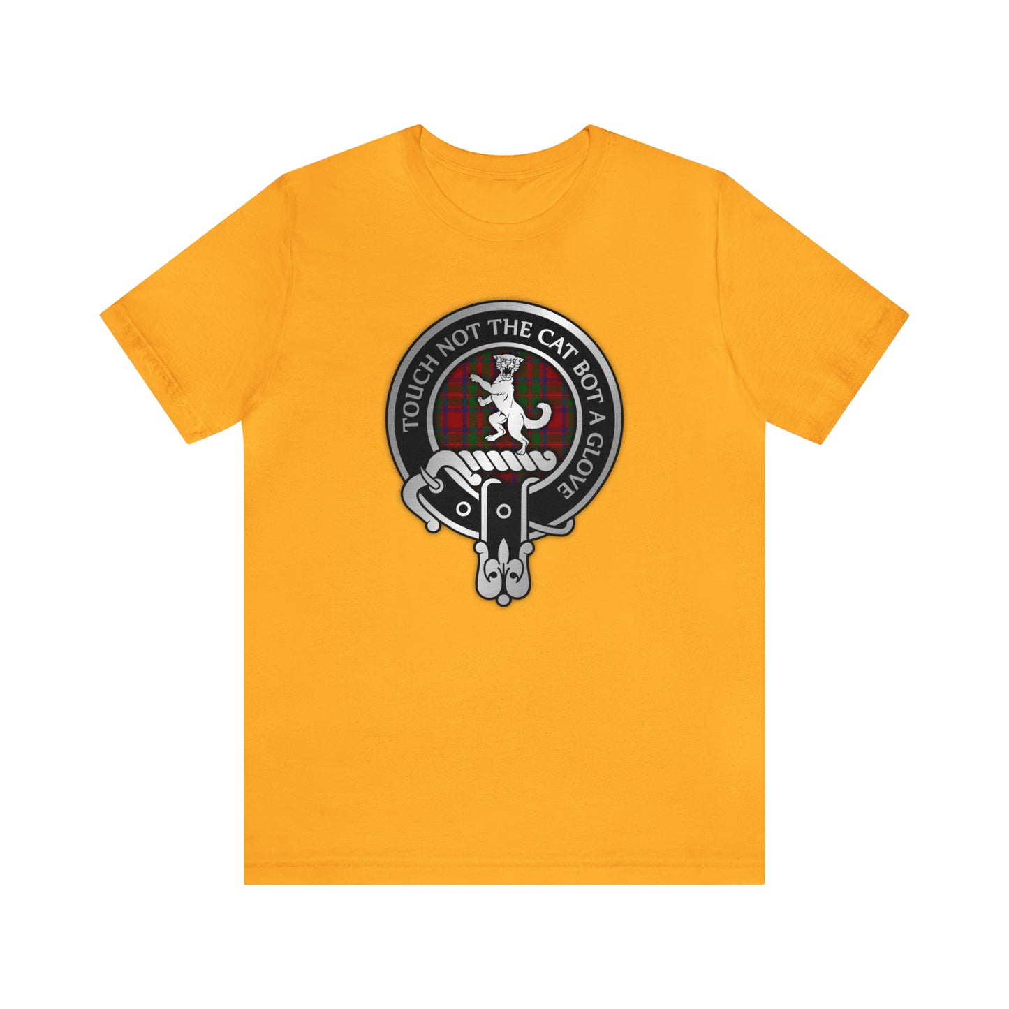 Clan MacIntosh | MacKintosh Crest & Tartan | Unisex T-Shirt